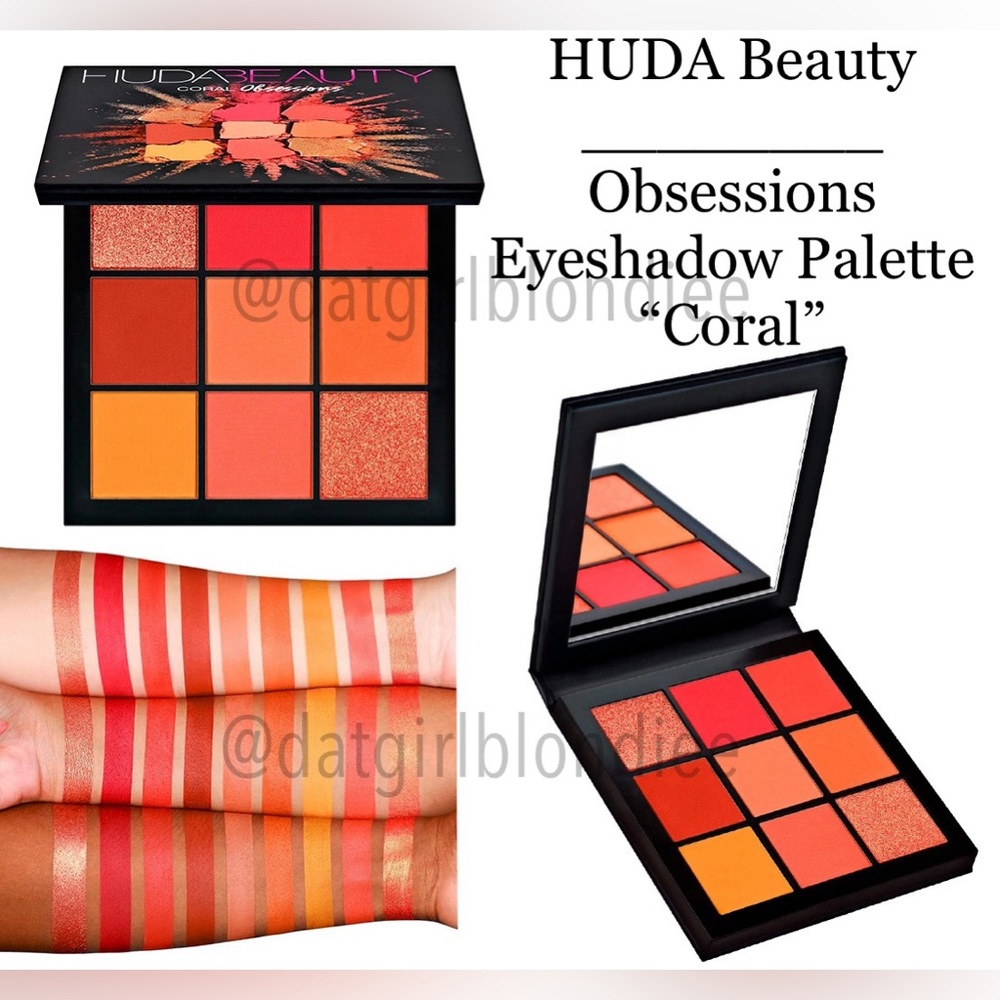 HUDA Beauty: Obsessions Palette (Coral)